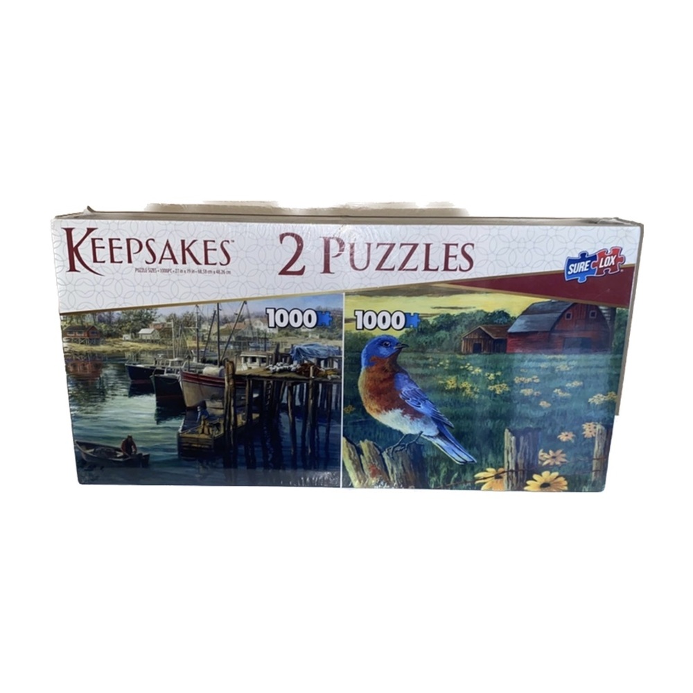 Keepsakes | 2 Puzzles | BRAND NEW NEVER OPENED